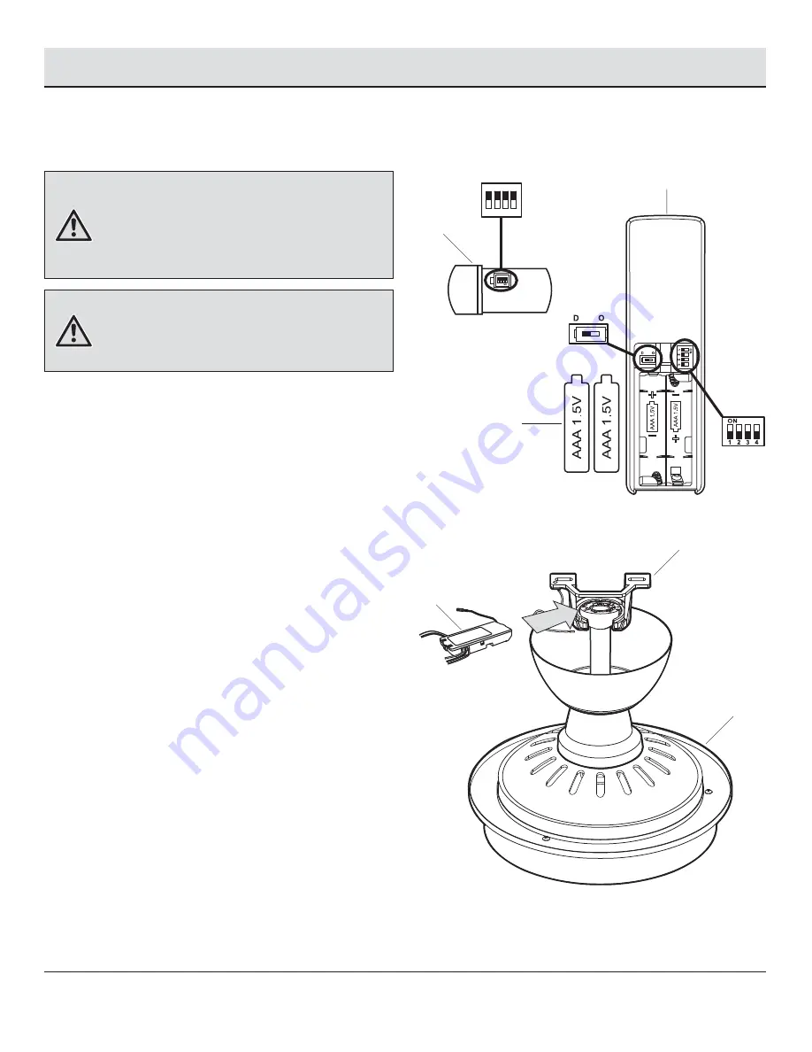 HAMPTON BAY Devereaux II Use And Care Manual Download Page 10