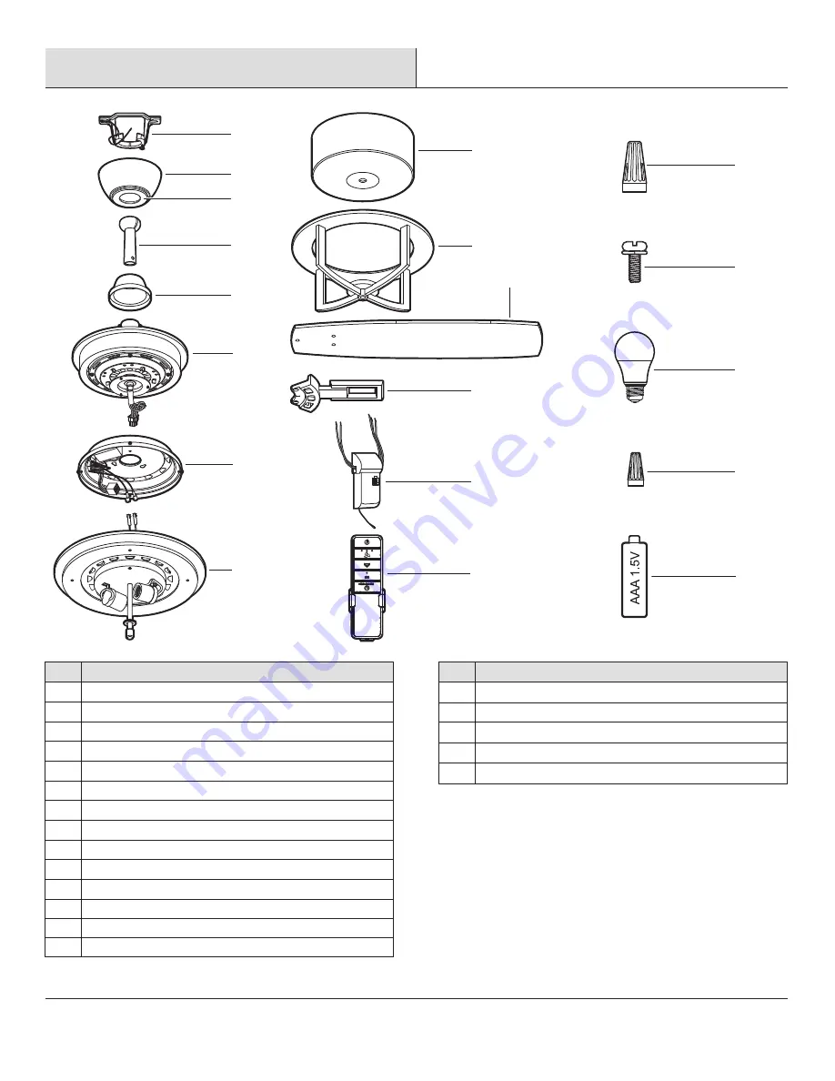 HAMPTON BAY Devereaux II Use And Care Manual Download Page 19