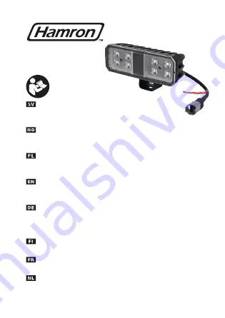 Hamron 025956 Operating Instructions Manual Download Page 1