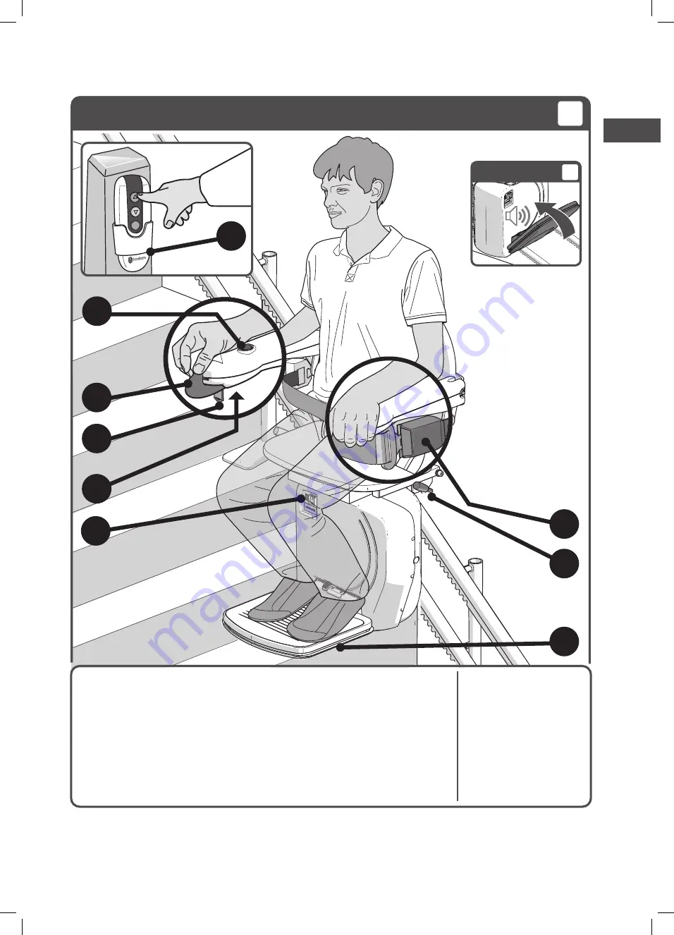 Handicare 4000 User Manual Download Page 95