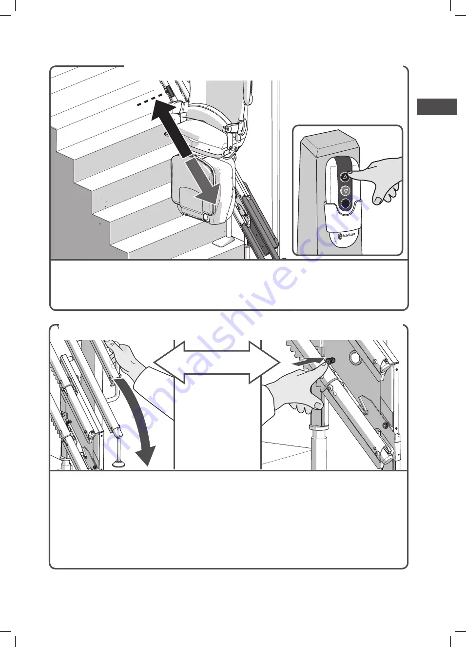 Handicare 4000 User Manual Download Page 135