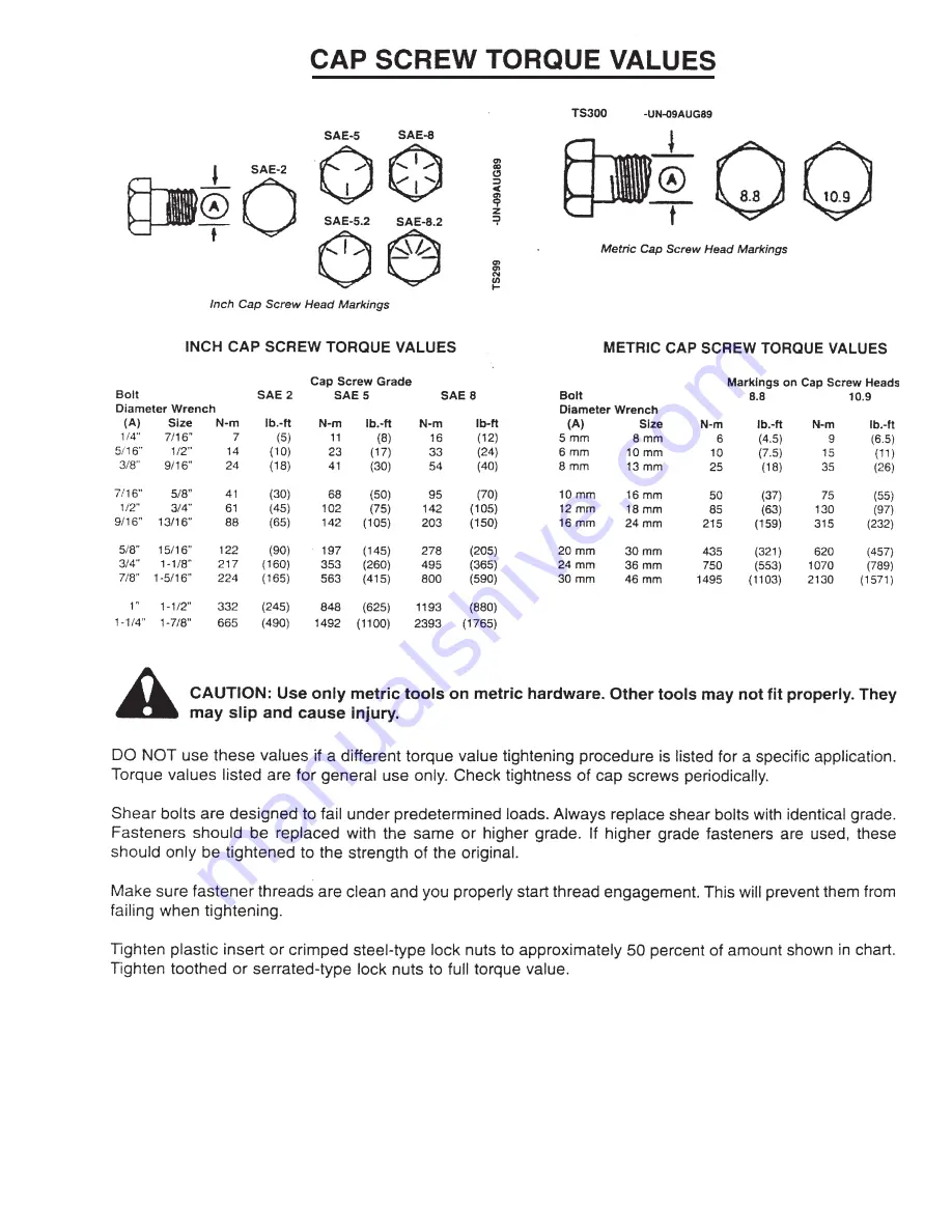 H&S 6118 Operator'S Manual Download Page 13