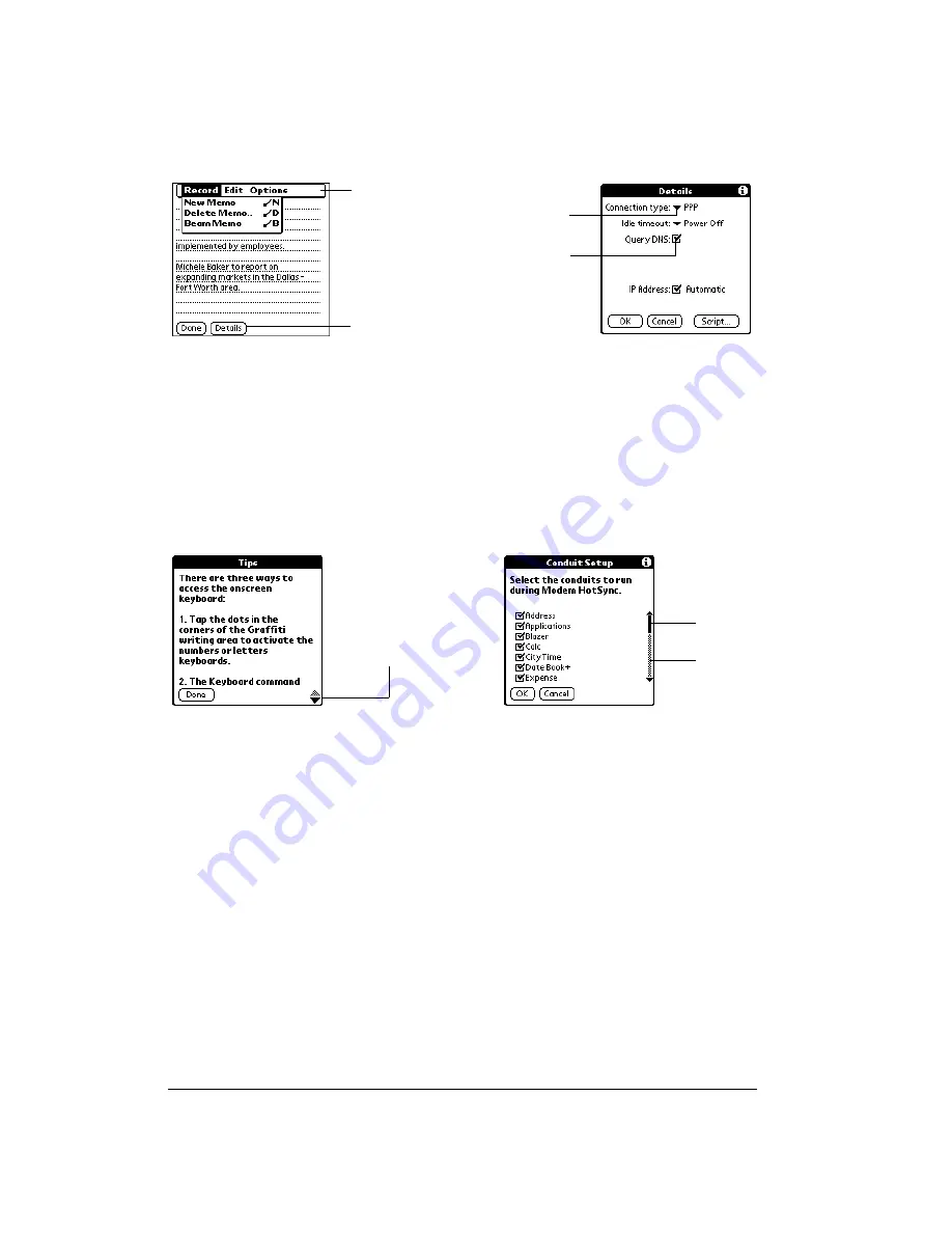 Handspring Treo 270 User Manual Download Page 20