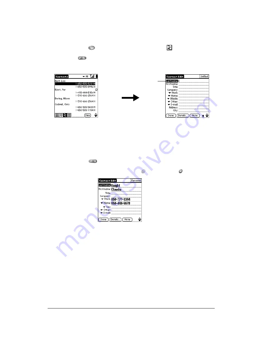 Handspring Treo 270 User Manual Download Page 86