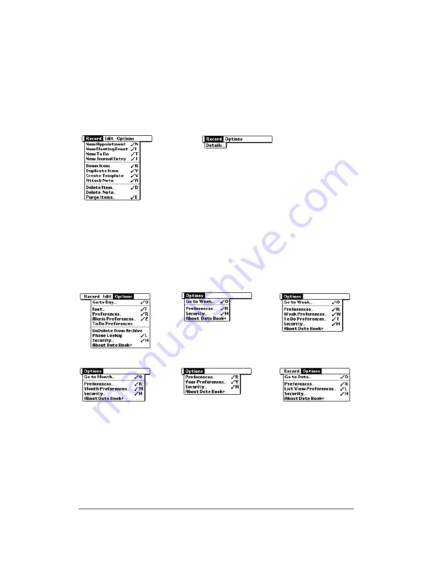 Handspring Treo 270 User Manual Download Page 114