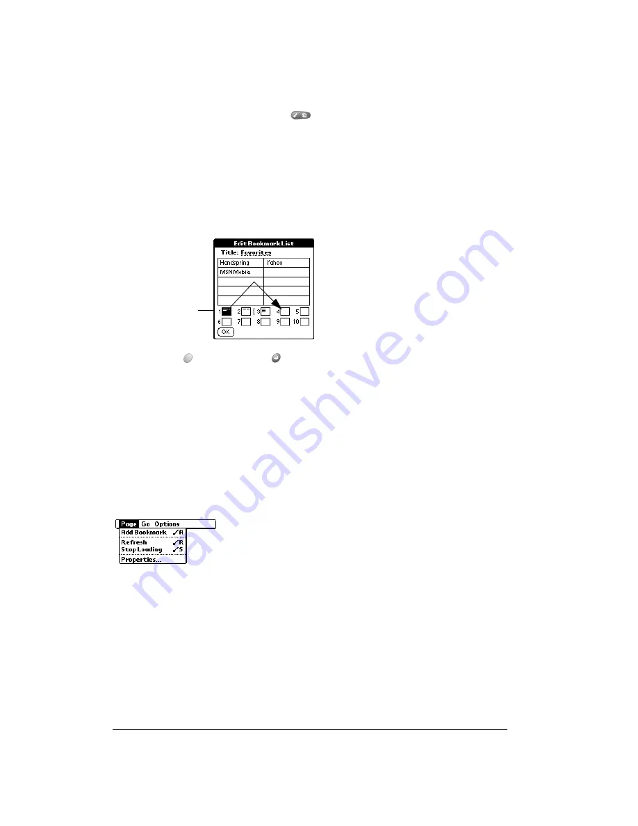 Handspring Treo 270 User Manual Download Page 126