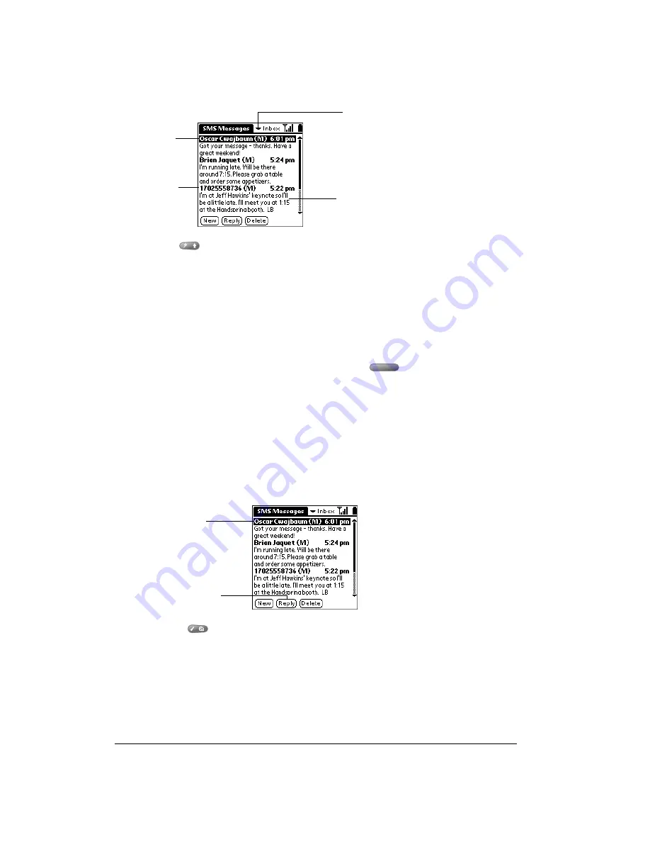 Handspring Treo 270 User Manual Download Page 132