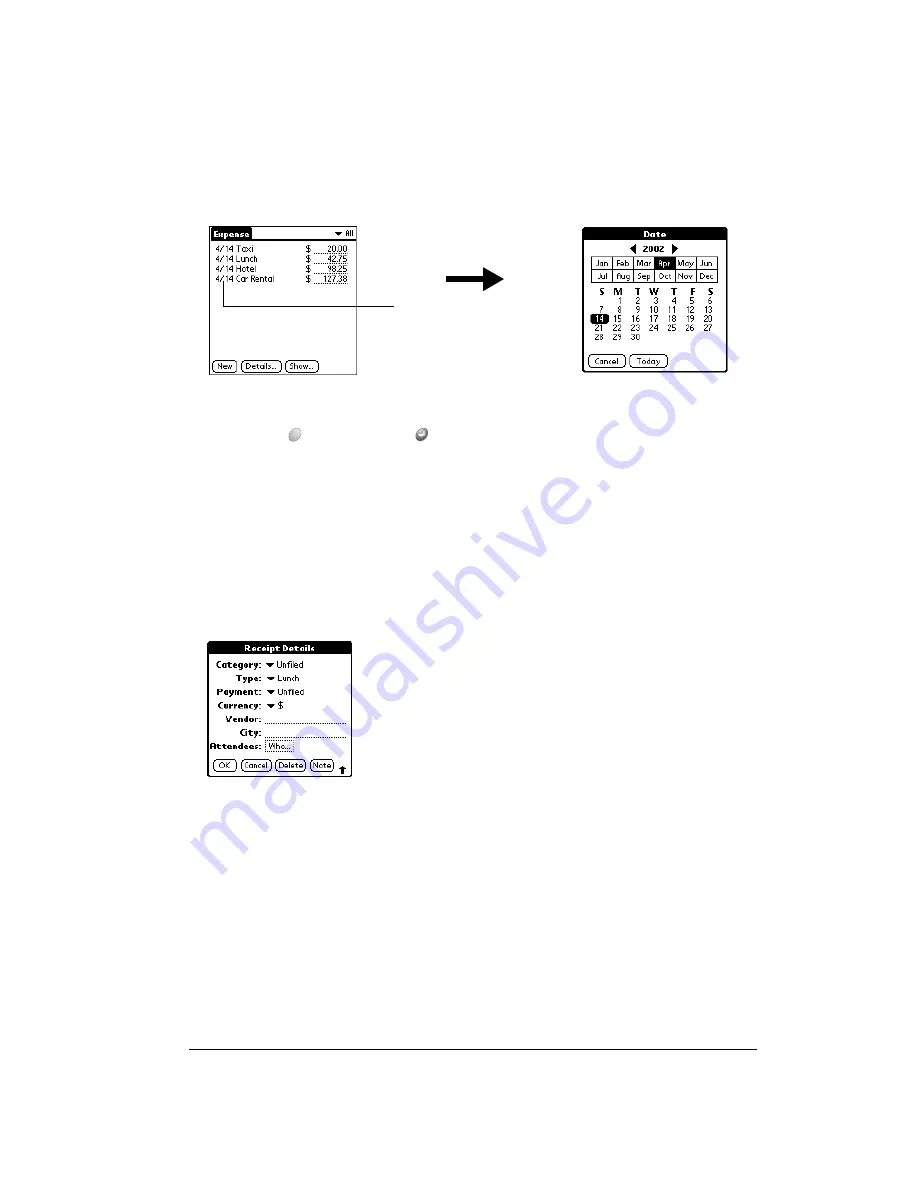 Handspring Treo 270 User Manual Download Page 159