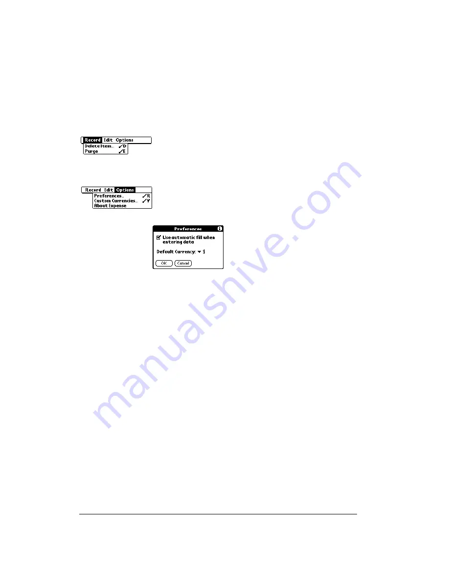 Handspring Treo 270 User Manual Download Page 162