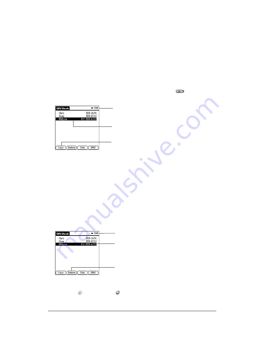 Handspring Treo 270 User Manual Download Page 164