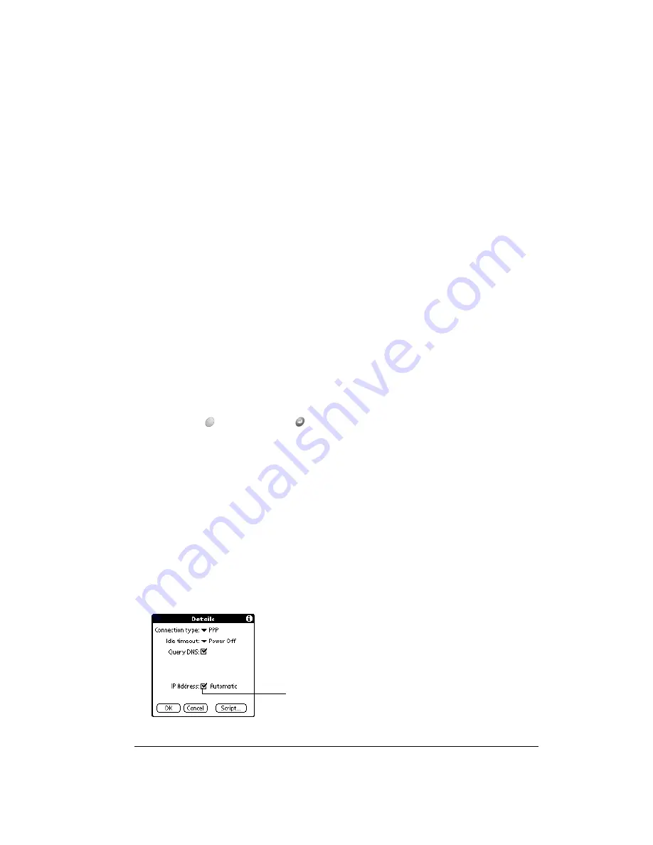 Handspring Treo 270 User Manual Download Page 181