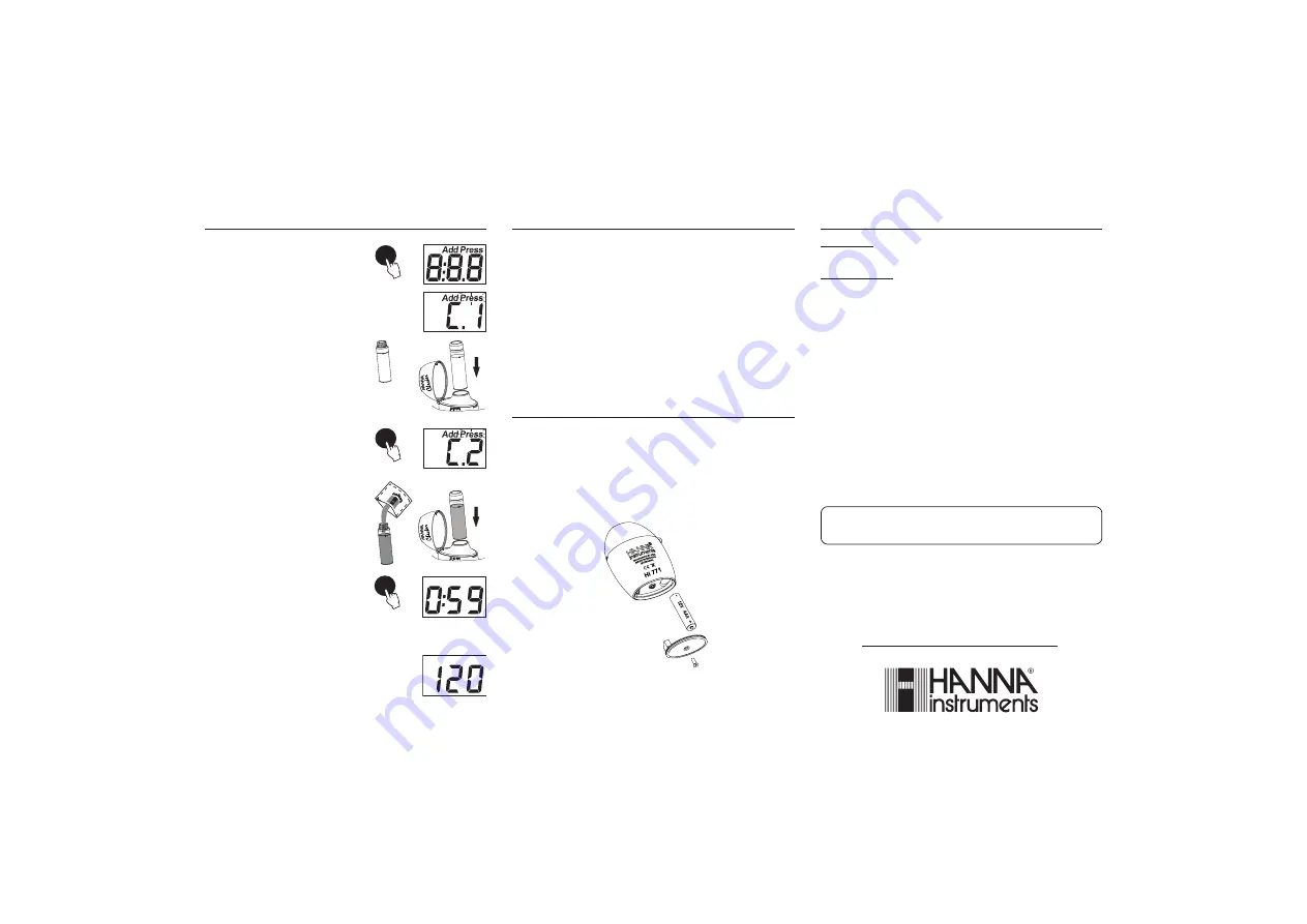 Hanna Instruments HI 771 Manual Download Page 2