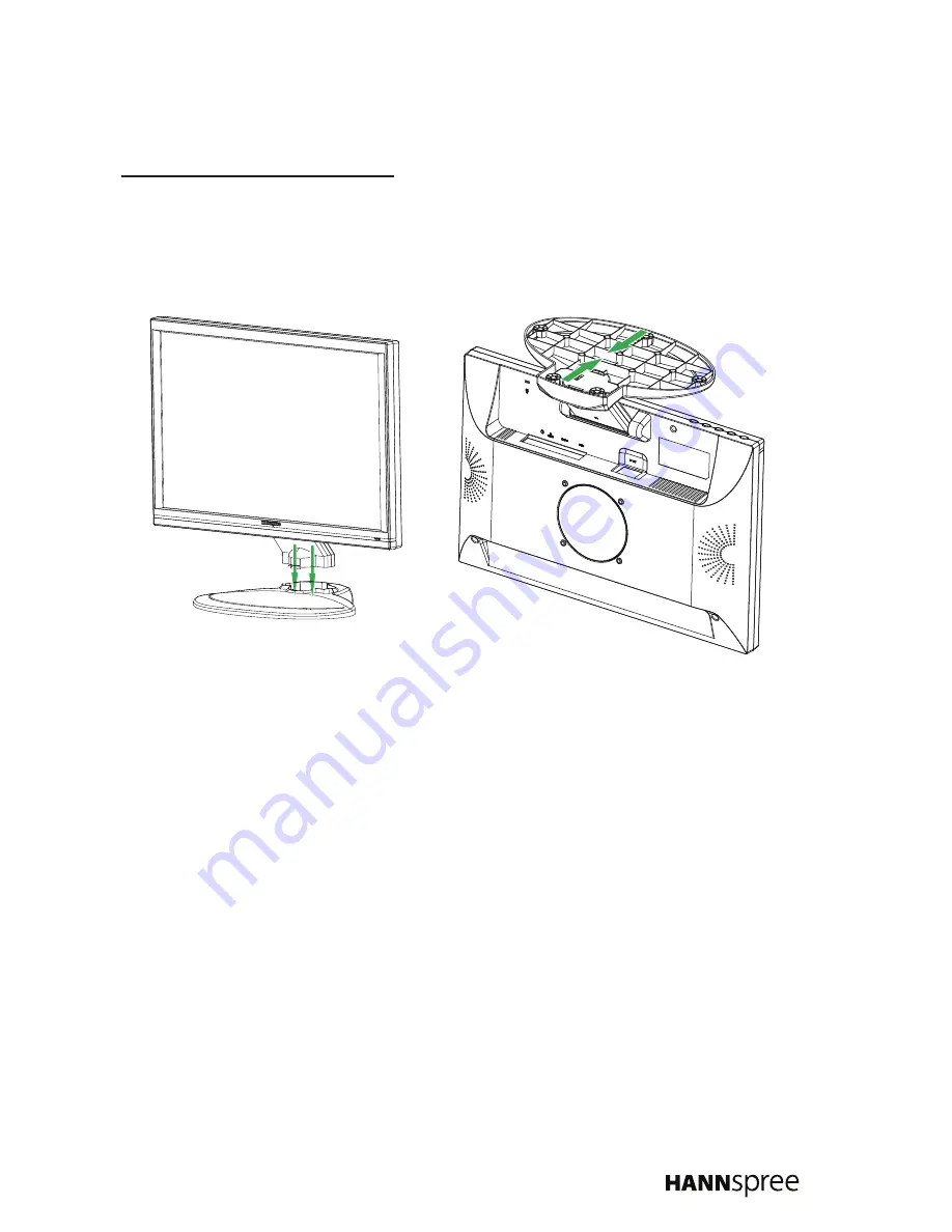 HANNspree HF-229HPB Quick Start Manual Download Page 4