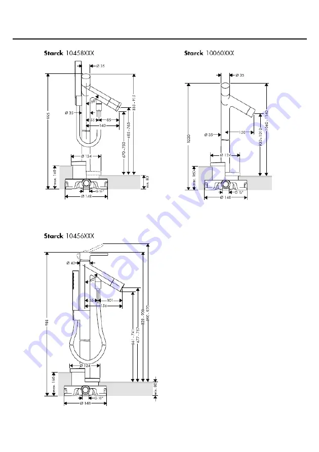 Hans Grohe 10452180 Manual Download Page 130