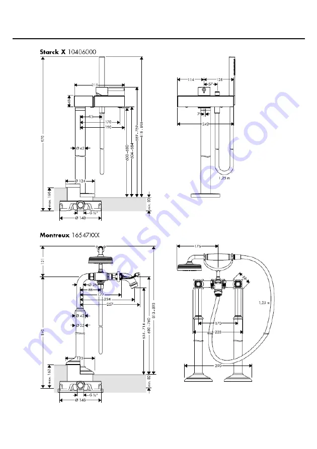 Hans Grohe 10452180 Manual Download Page 148