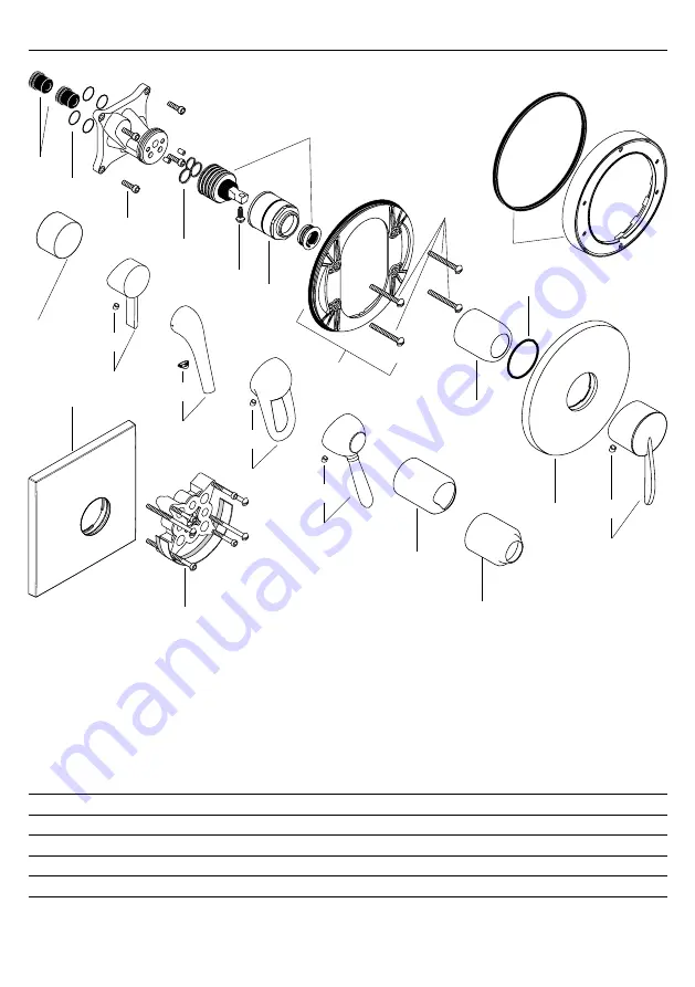 Hans Grohe AXOR Carlton 17615 Series Скачать руководство пользователя страница 3