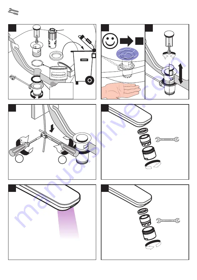 Hans Grohe AXOR Citterio 90 CoolStart 49010 0 Series Instructions For Use/Assembly Instructions Download Page 34