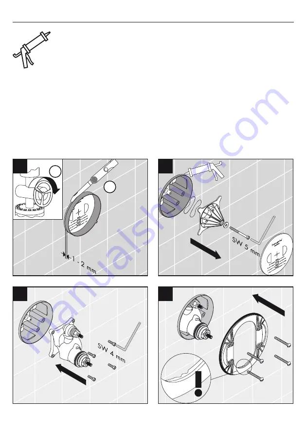 Hans Grohe AXOR Starck 10720 Series Manual Download Page 6