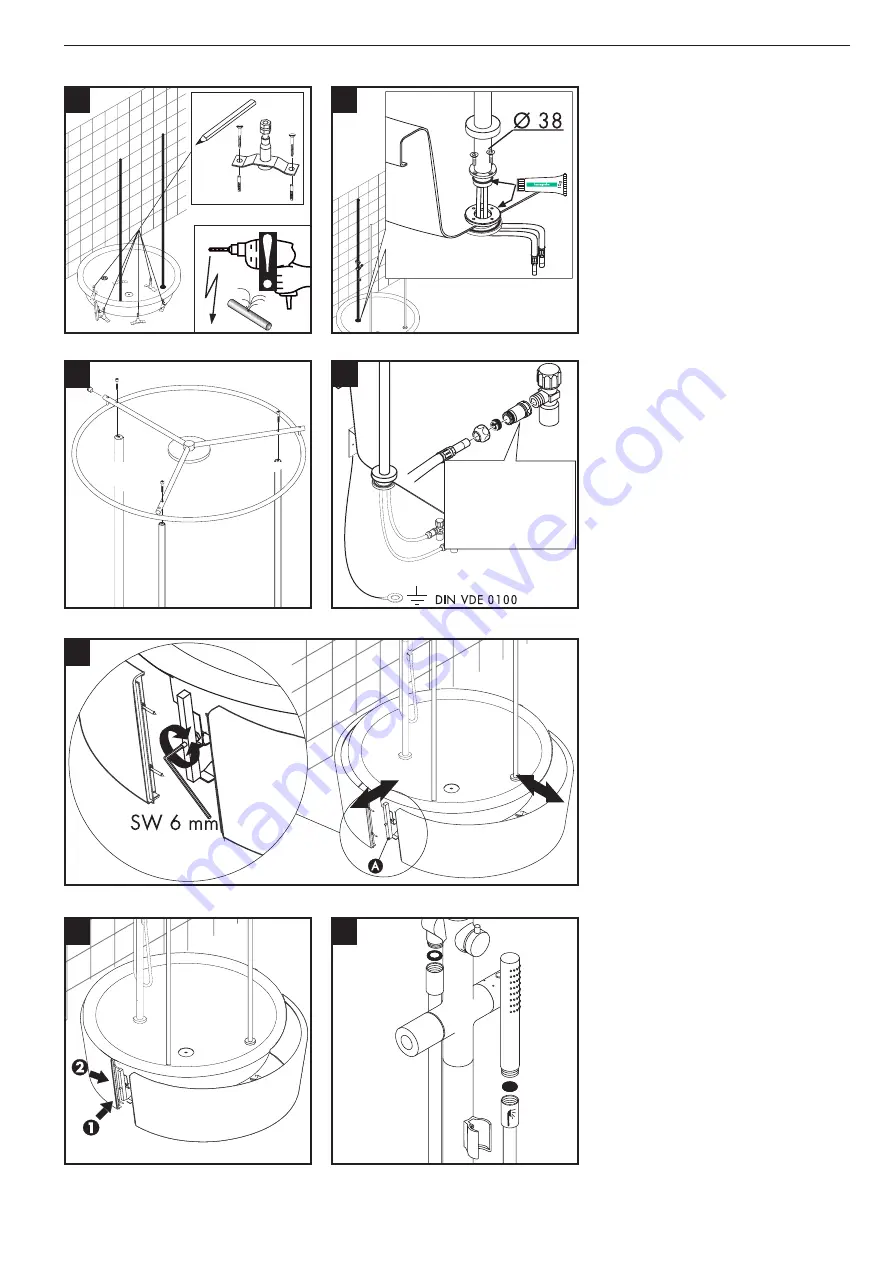 Hans Grohe AXOR Starck 10945 Series Manual Download Page 5