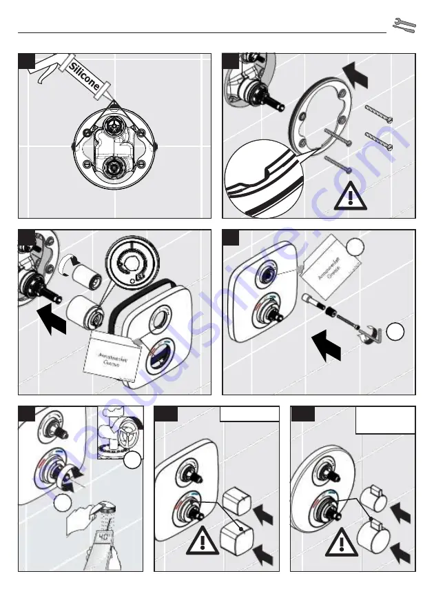 Hans Grohe Ecostat E 15708 Series Скачать руководство пользователя страница 63