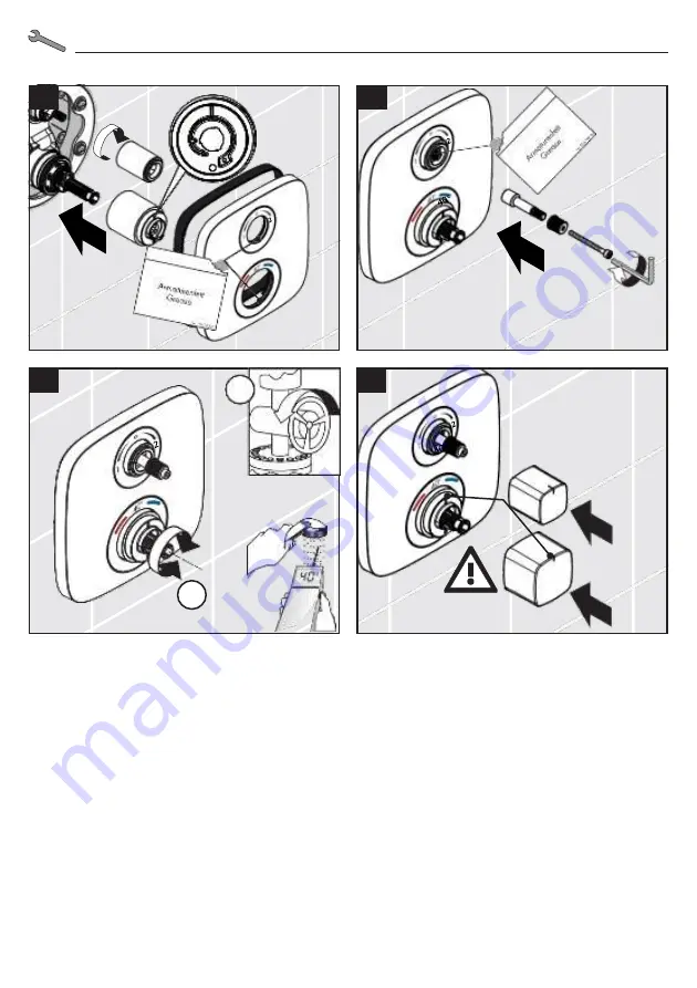 Hans Grohe Ecostat E 15708 Series Instructions For Use Manual Download Page 68