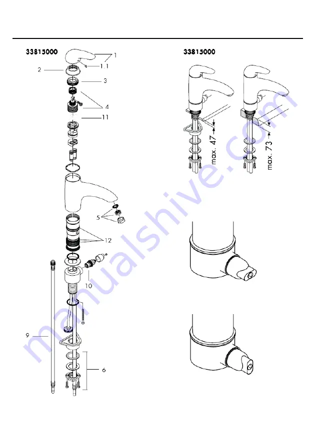 Hans Grohe Elegance 33802000 Скачать руководство пользователя страница 212