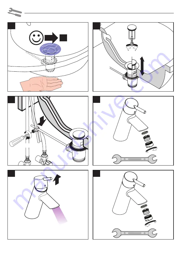 Hans Grohe Focus 100 CoolStart Instructions For Use/Assembly Instructions Download Page 6