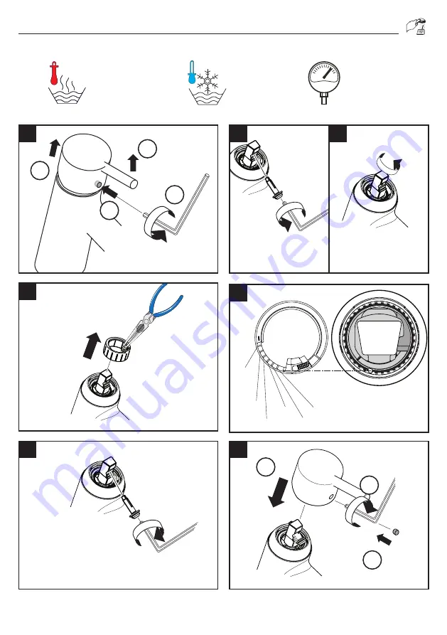 Hans Grohe Focus M41 E 160 1jet Instructions For Use And Assembly Instructions Download Page 5