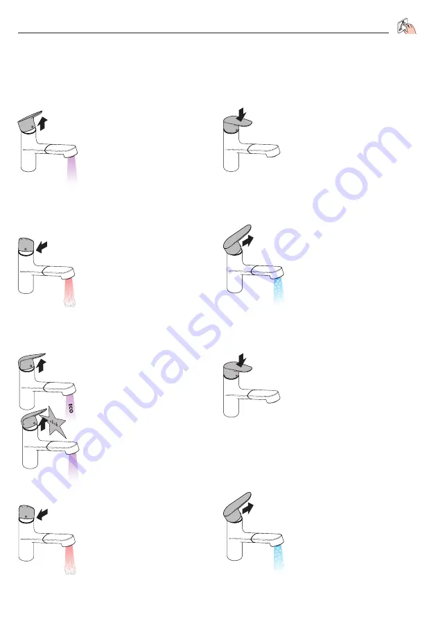 Hans Grohe Focus M42 150 1jet 71814 Series Скачать руководство пользователя страница 6