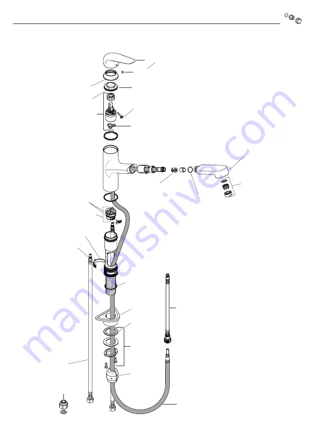 Hans Grohe Focus M42 150 1jet 71814000 Instructions For Use/Assembly Instructions Download Page 43