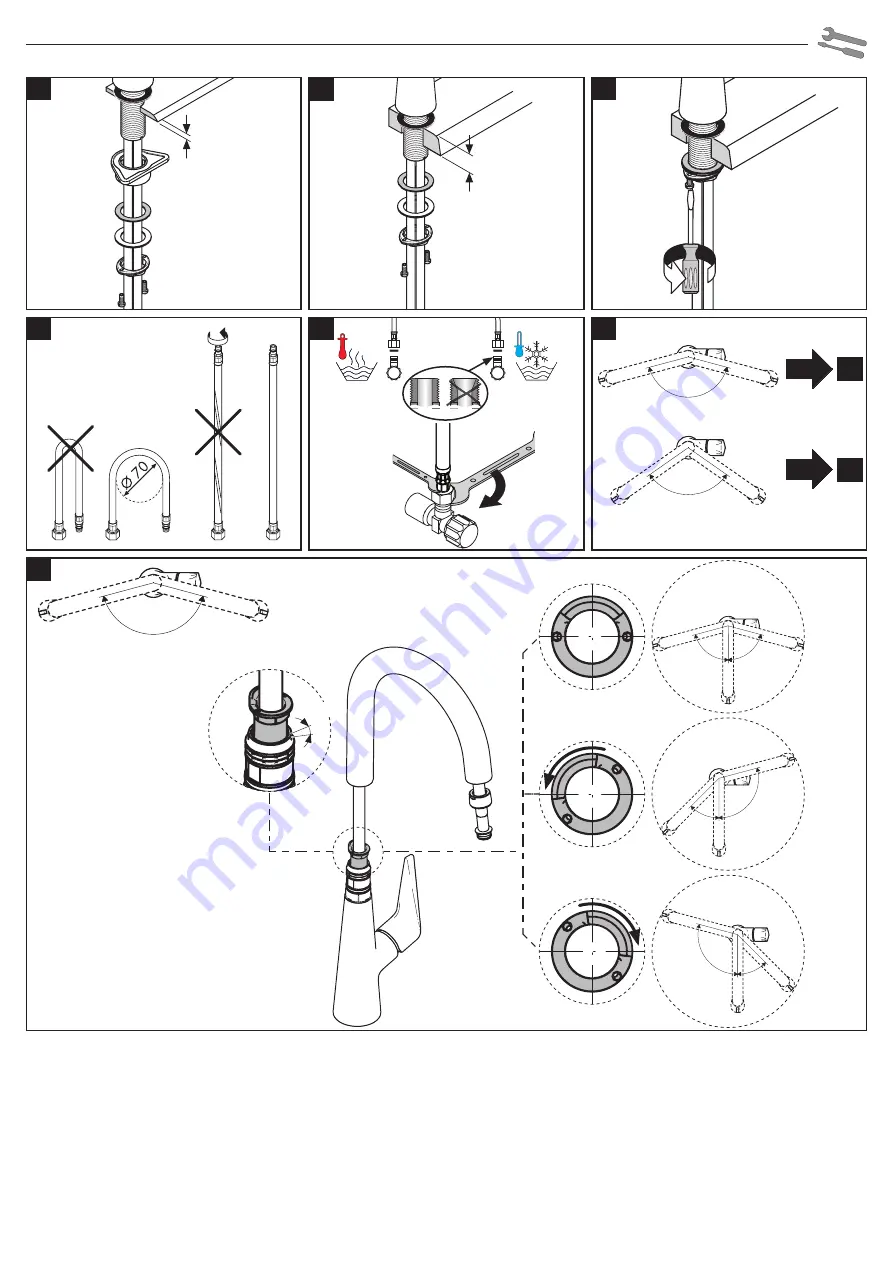 Hans Grohe M51 Assembly Instructions Manual Download Page 33