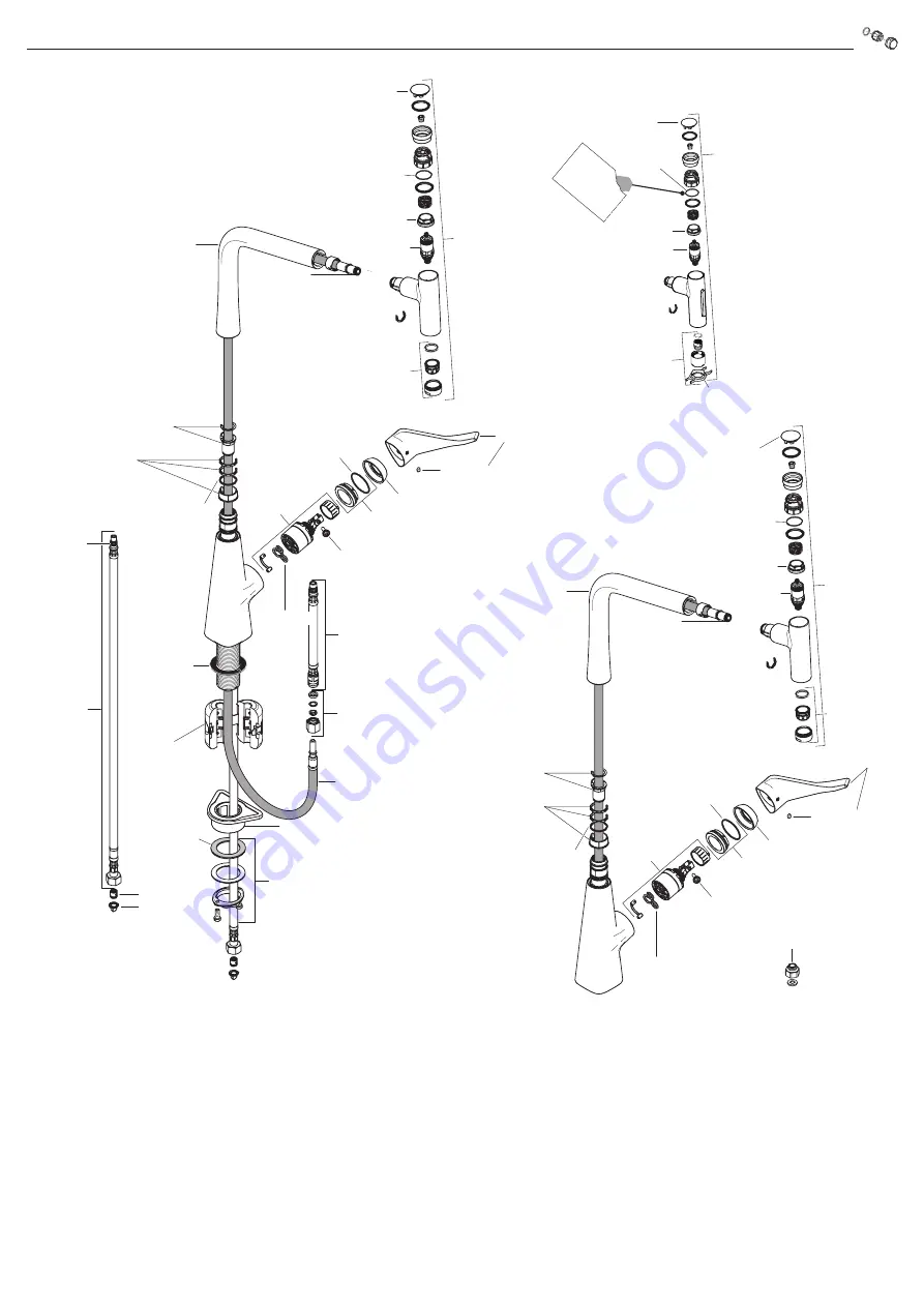 Hans Grohe Metris Select M71 320 1jet 14884 Series Скачать руководство пользователя страница 37