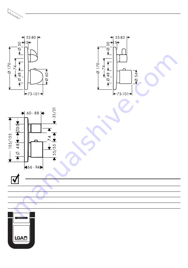 Hans Grohe Metropol 15700 Series Instructions For Use/Assembly Instructions Download Page 66