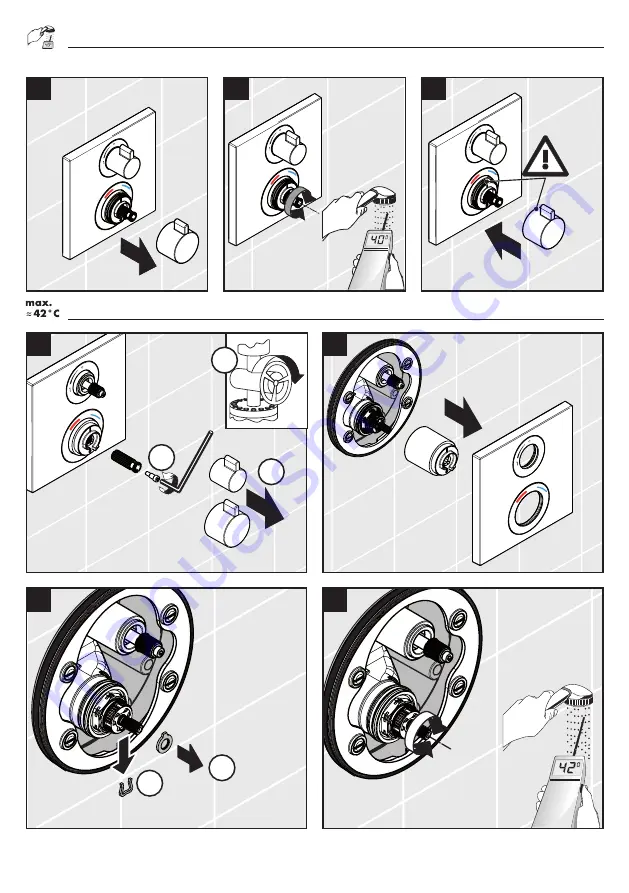 Hans Grohe Picta 13750000 Instructions For Use/Assembly Instructions Download Page 10