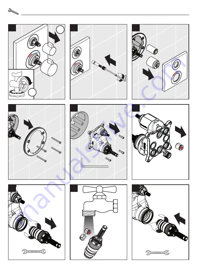 Hans Grohe Picta 13750000 Instructions For Use/Assembly Instructions Download Page 12