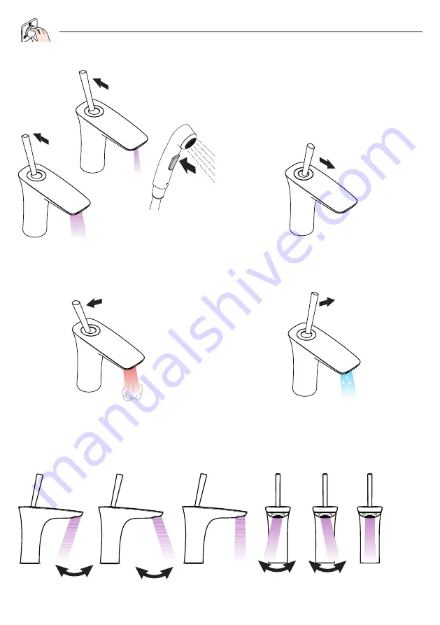 Hans Grohe PuraVida Instructions For Use Manual Download Page 34