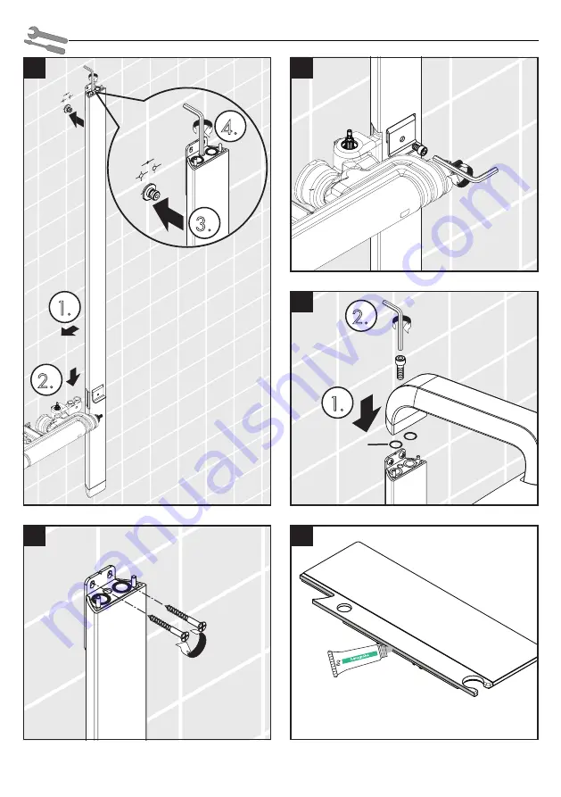 Hans Grohe Raindance E Showerpipe Instructions For Use/Assembly Instructions Download Page 36