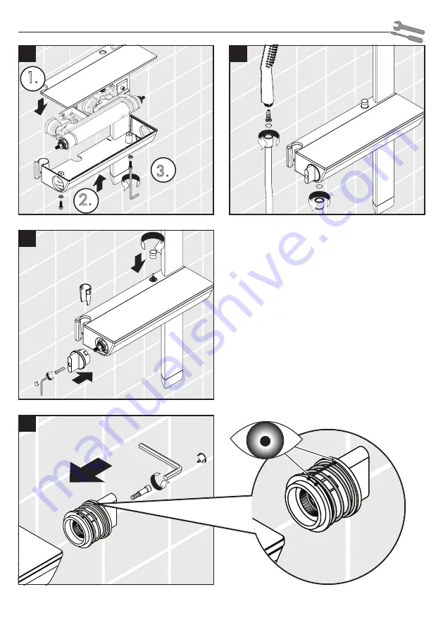 Hans Grohe Raindance E Showerpipe Instructions For Use/Assembly Instructions Download Page 37