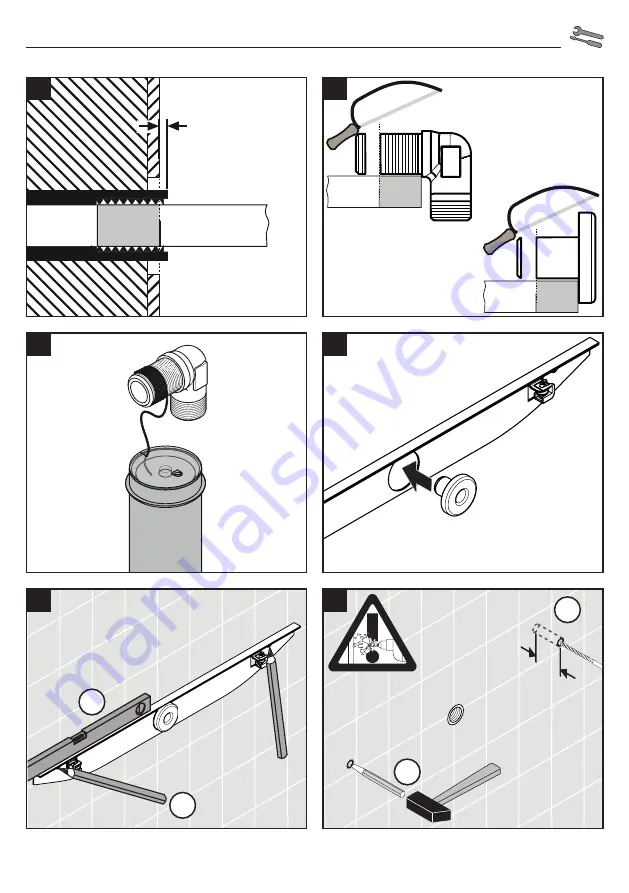 Hans Grohe Rainfinity Porter 500 26843 Series Instructions For Use/Assembly Instructions Download Page 19