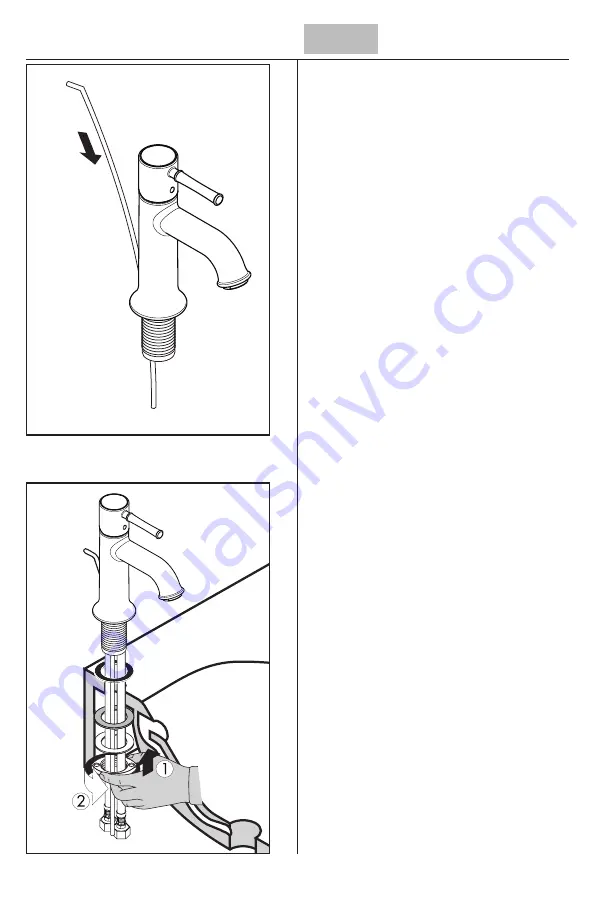 Hans Grohe Talis C Installation Instructions / Warranty Download Page 6