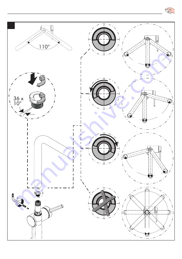 Hans Grohe Talis M54 U 220 1jet 72806 Series Instructions For Use Manual Download Page 49