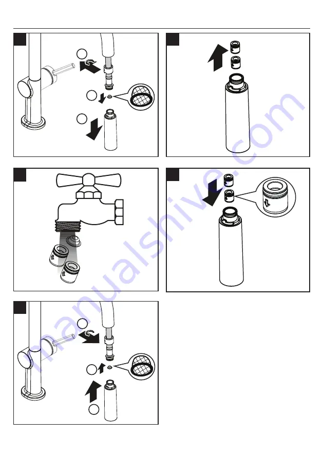 Hans Grohe Talis N 210 O-Style 2jet 72800 1 Series User Instructions Download Page 17