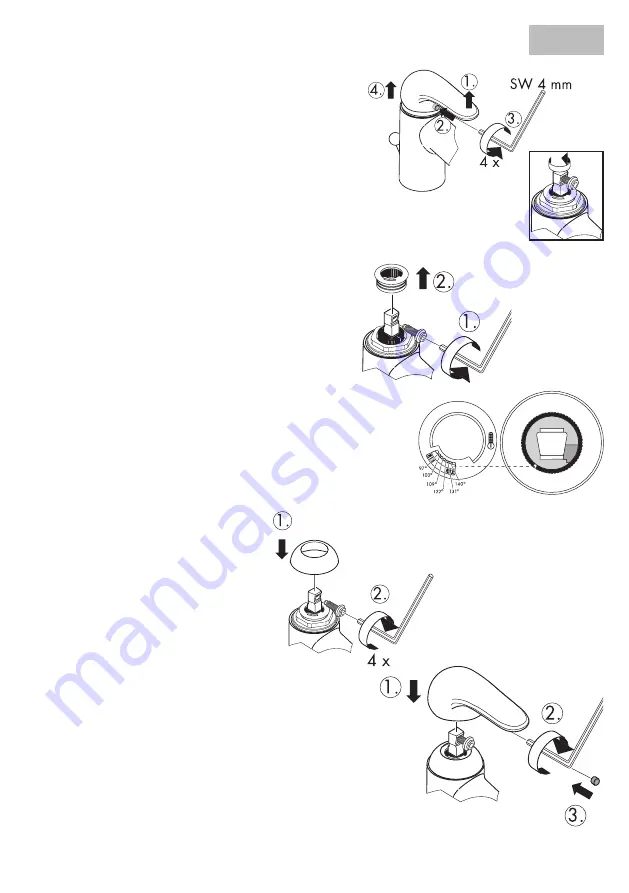 Hans Grohe Talis S 32020001 Installation Instructions Manual Download Page 15