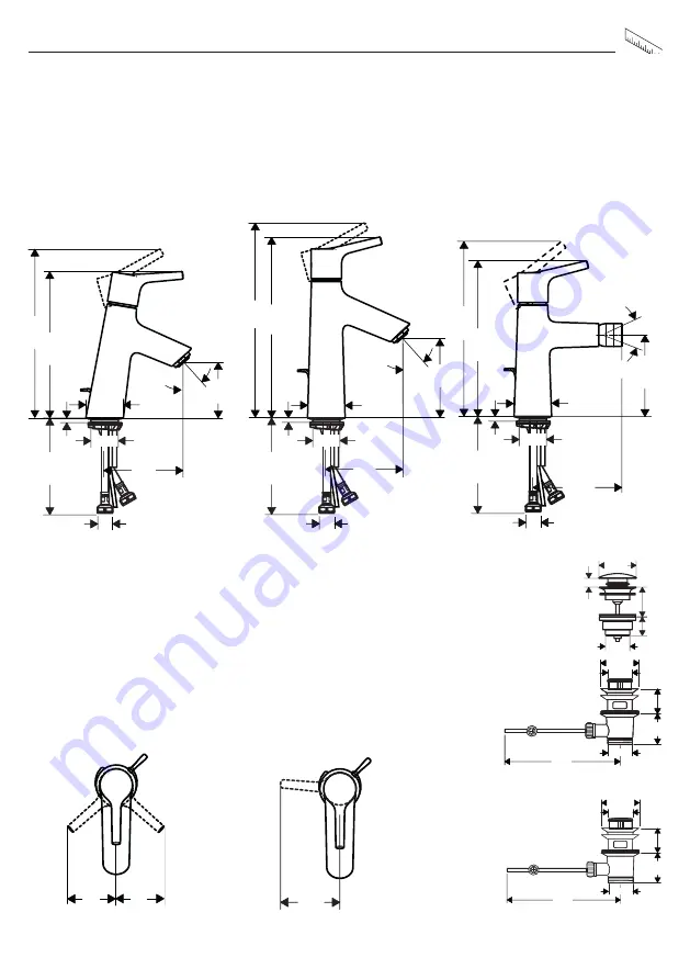 Hans Grohe Talis S 80 72010 Series Скачать руководство пользователя страница 37