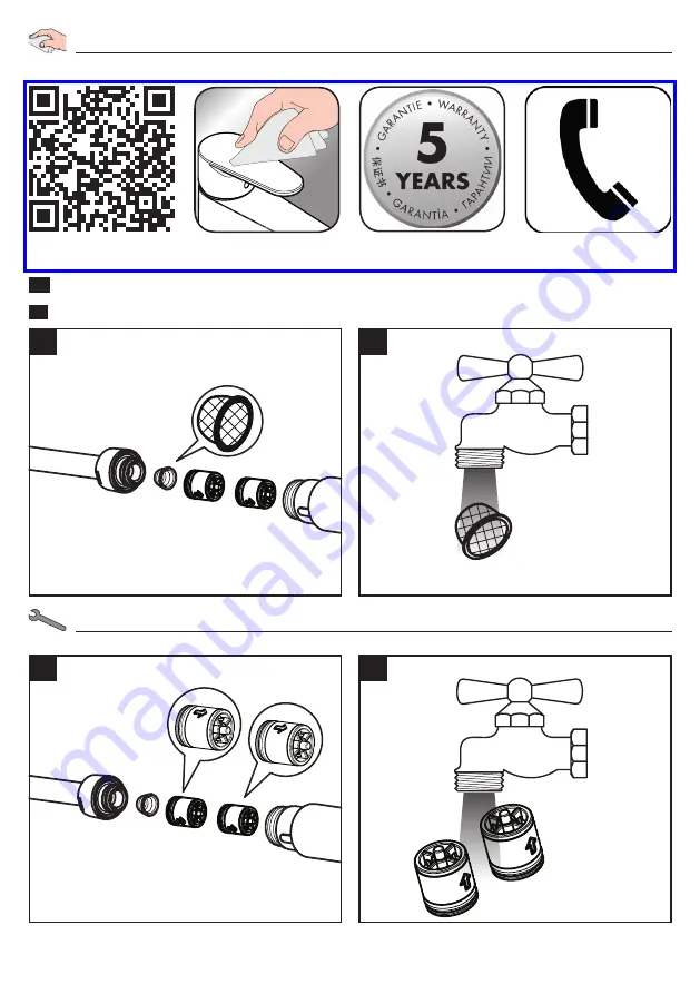 Hans Grohe Zesis M33 150 2jet 74800 Series Instructions For Use/Assembly Instructions Download Page 10