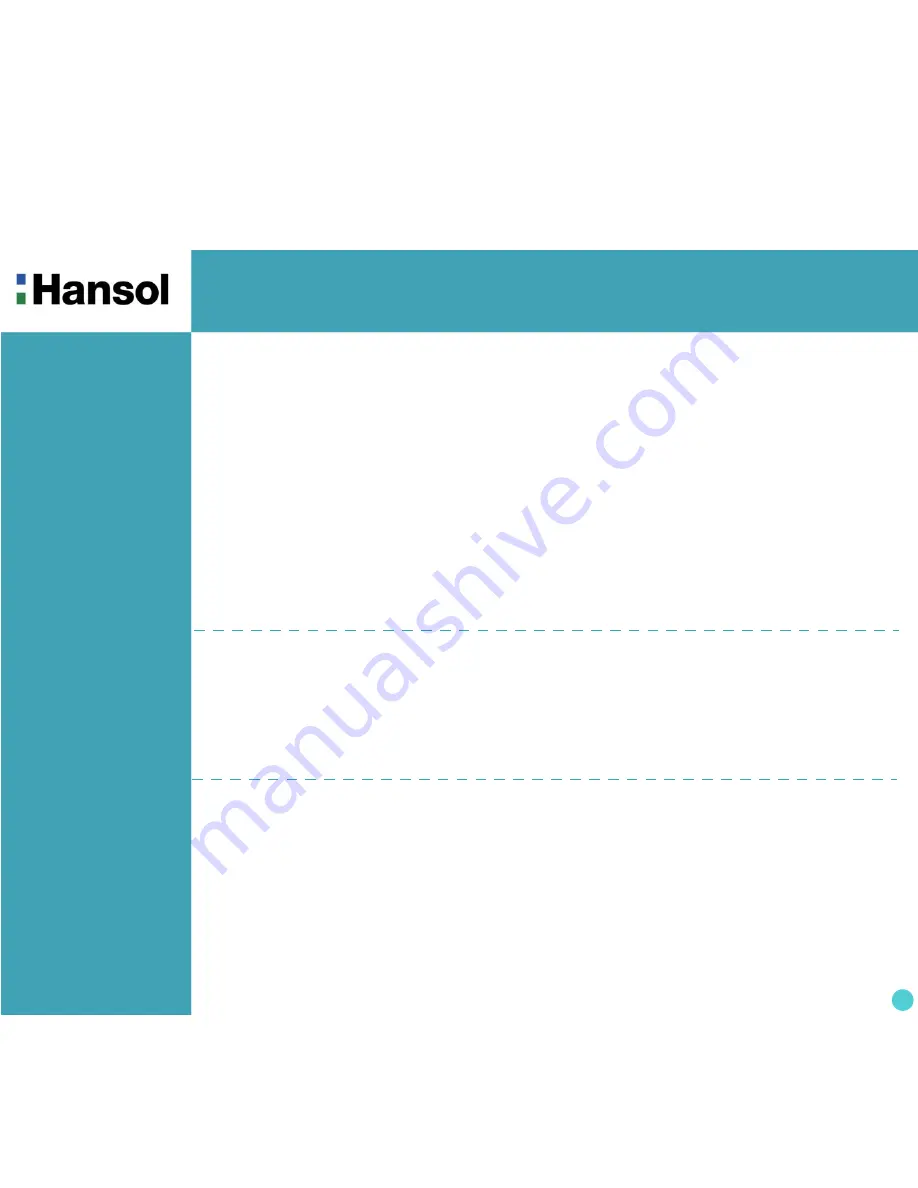 Hansol H750D Скачать руководство пользователя страница 24