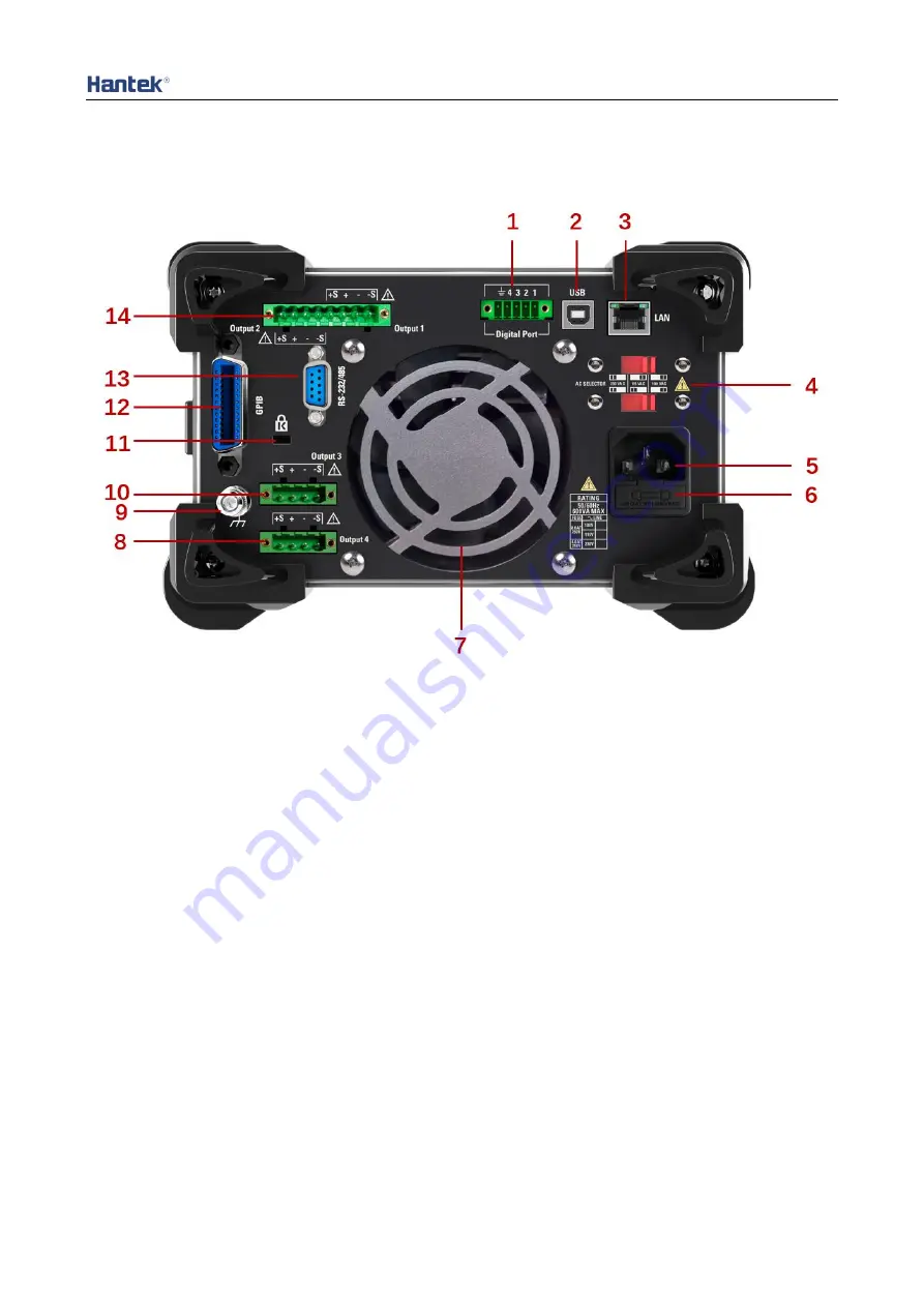 Hantek HDP4000 Series User Manual Download Page 16