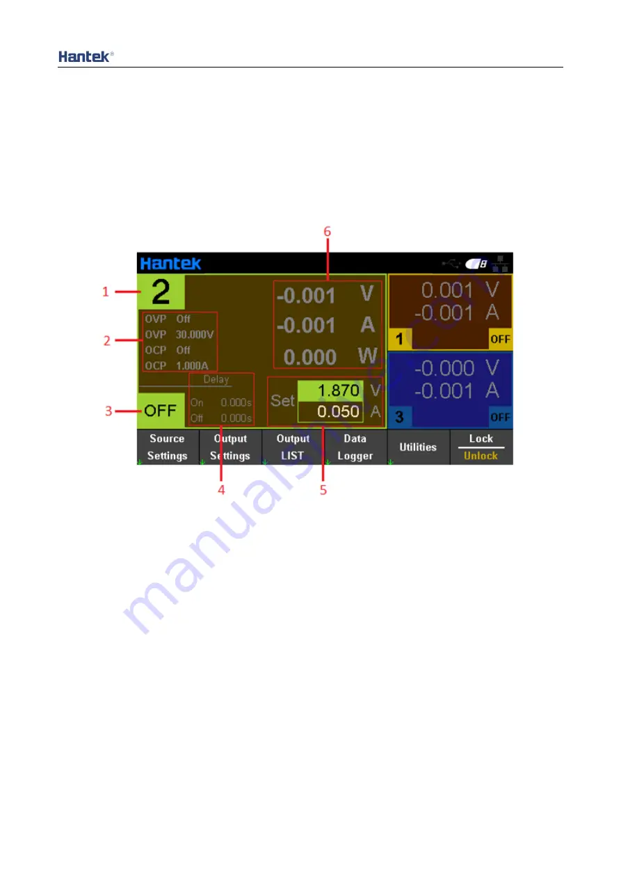 Hantek HDP4000 Series User Manual Download Page 18