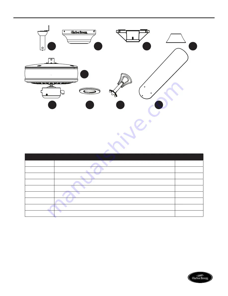 Harbor Breeze 40107 Installation Manual Download Page 3