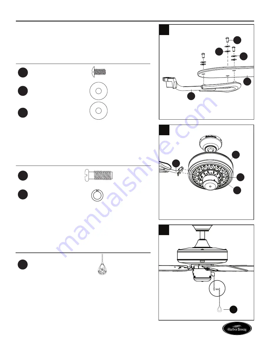 Harbor Breeze 40107 Installation Manual Download Page 15